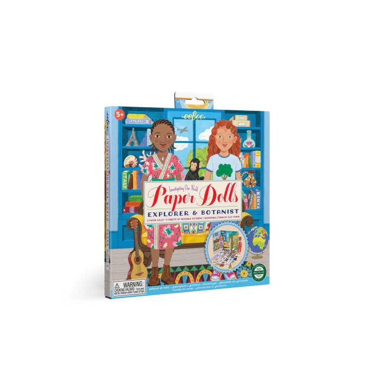 Explorer & Botanist Paper Doll Set