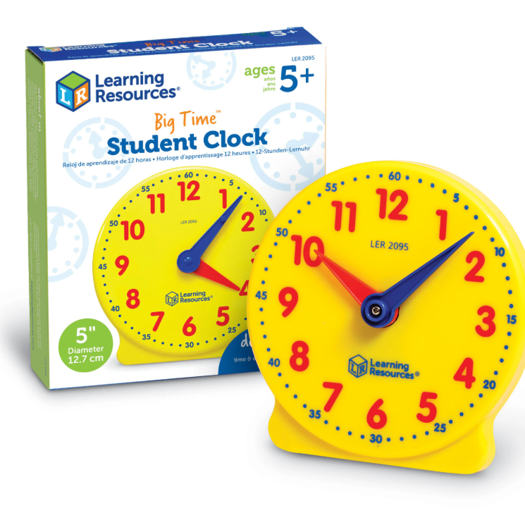Big Time 5" Student Clock