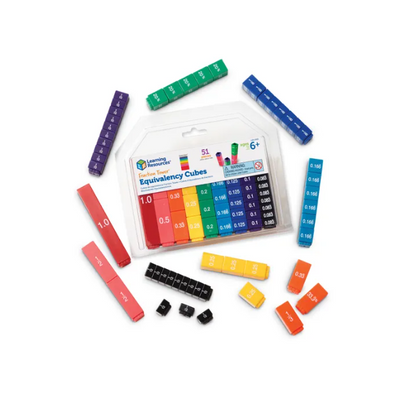 Fraction Tower Equivalency Cubes