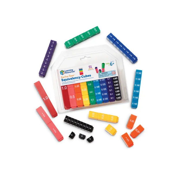 Fraction Tower Equivalency Cubes