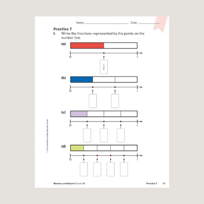 Primary Mathematics Mastery and Beyond 3B (2022 Edition) Workbook