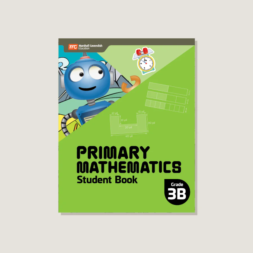 Primary Mathematics Student Book 3B (2022 Edition) Workbook