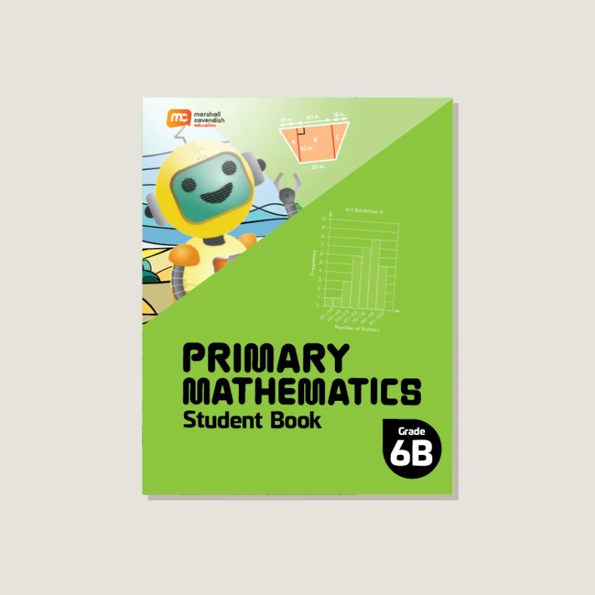 Primary Mathematics Student Book 6B (2022 Edition) Workbook