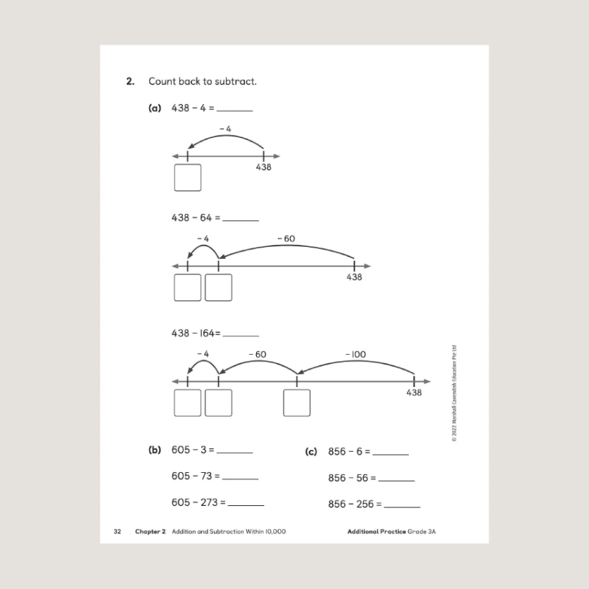 Primary Mathematics Additional Practice 3A (2022 Edition) Workbook