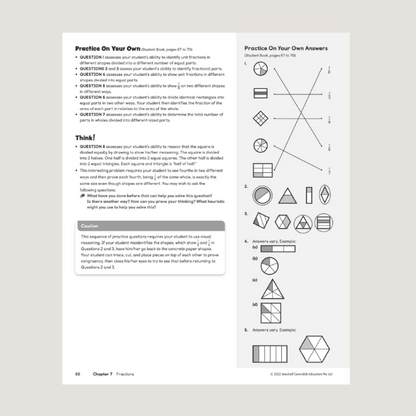 Primary Mathematics Home Instructor’s Guide 3B (2022 Edition)