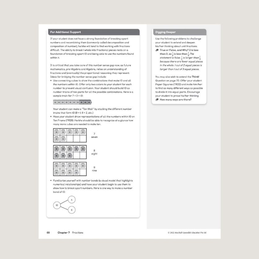 Primary Mathematics Home Instructor’s Guide 3B (2022 Edition)