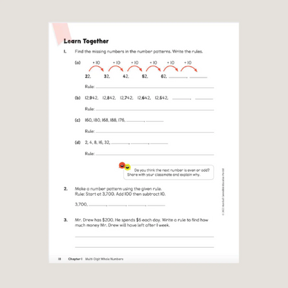 Primary Mathematics Student Book 4A (2022 Edition)