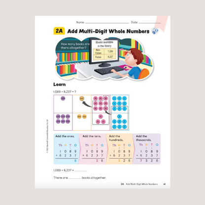 Primary Mathematics Student Book 4A (2022 Edition)