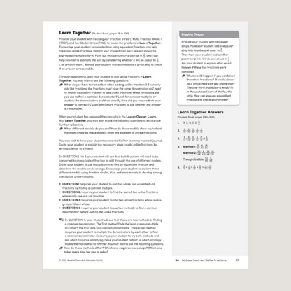 Primary Mathematics Home Instructor’s Guide 5A (2022 Edition)