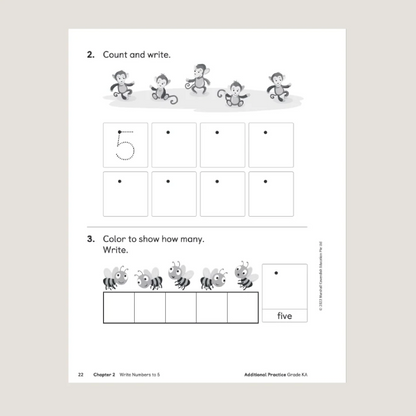 Primary Mathematics Additional Practice KA (2022 Edition) Workbook