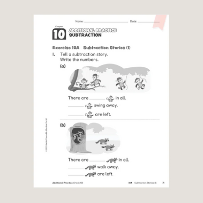 Primary Mathematics Additional Practice KB (2022 Edition) Workbook