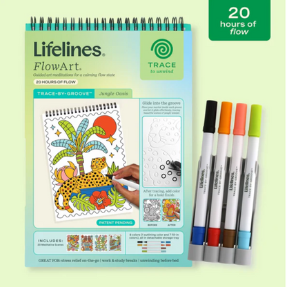 Lifelines FlowArt - Trace-By-Groove, Jungle Oasis