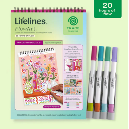Lifelines FlowArt - Trace-To-Doodle, Style Your Space