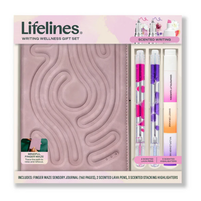 Writing Wellness Journal Set - Dusty Pink