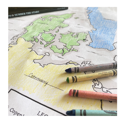 Ruby Reads: Number the Stars Read-Aloud Poster