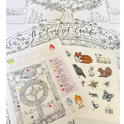 Ruby Reads: The Secret Garden Read-Aloud Poster