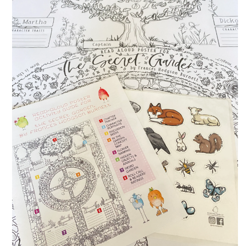 Ruby Reads: The Secret Garden Read-Aloud Poster
