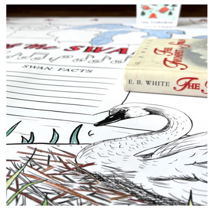 Ruby Reads: The Trumpet of the Swan Read-Aloud Poster