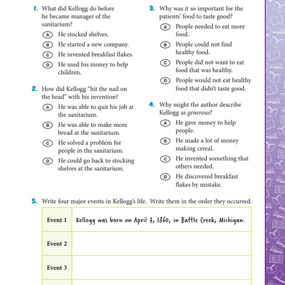 180 Days: Reading for Fifth Grade, 2nd Edition