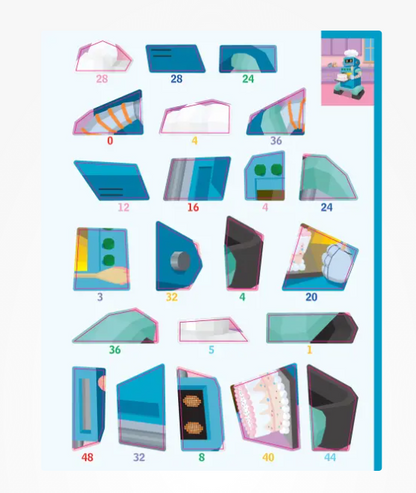 Learn by Sticker: Multiplication