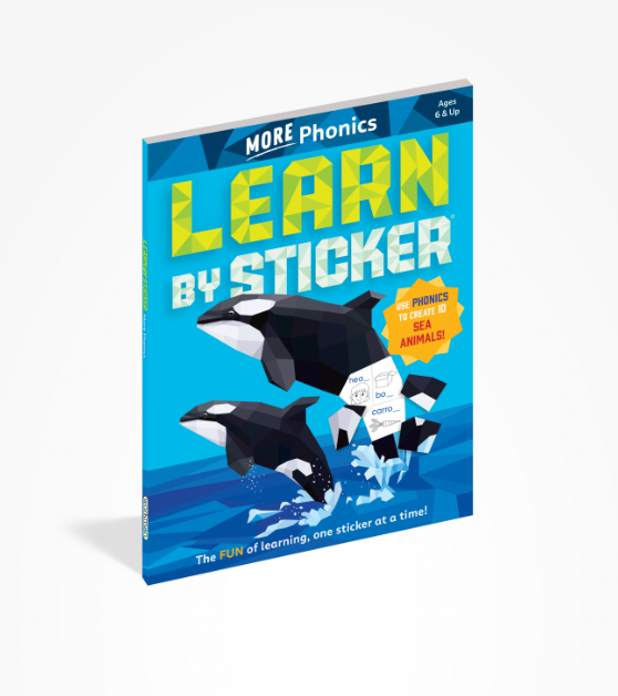 Learn by Sticker: More Phonics