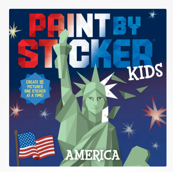 Paint by Sticker Kids: America