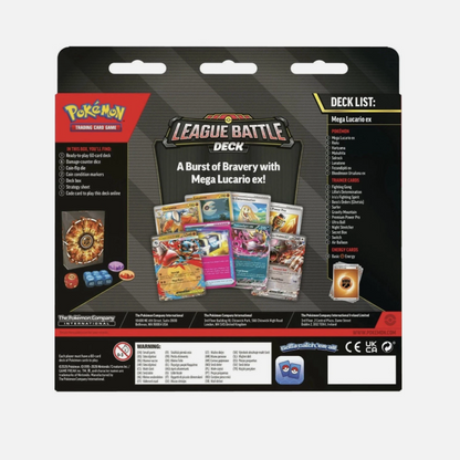 Pokemon Mega Lucario ex League Battle Deck