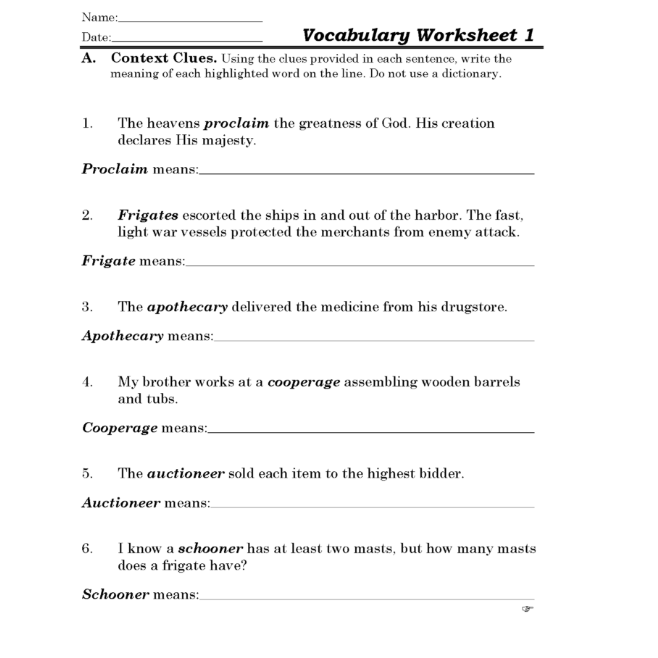 Carry On, Mr. Bowditch Discovery Guide