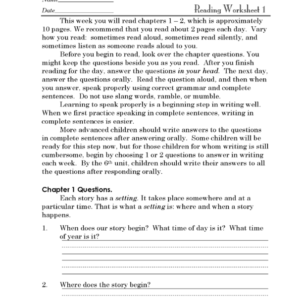 The Courage of Sarah Noble Discovery Guide