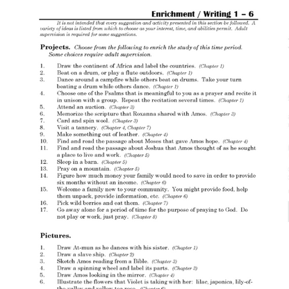 Amos Fortune Free Man Discovery Guide