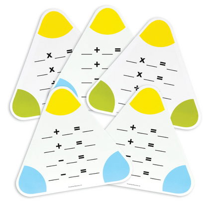 Write & Wipe Fact Family Boards