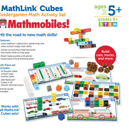 Mathlink Cubes Kindergarten Math Activity Set: Mathmobiles!