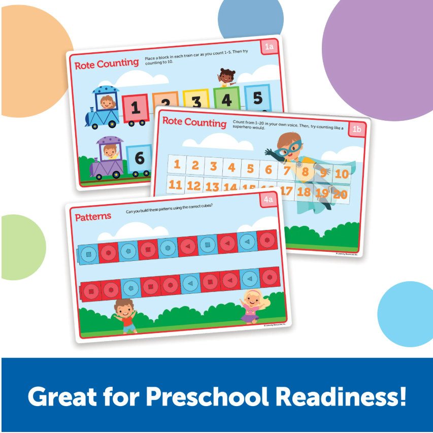 MathLink® Cubes PreK Activity Set
