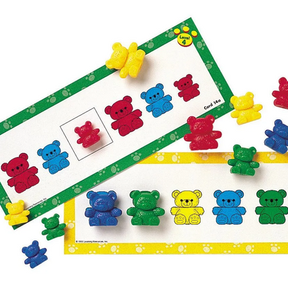 Three Bear Family Pattern Cards