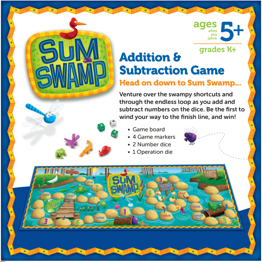 Sum Swamp Addition & Subtraction Game