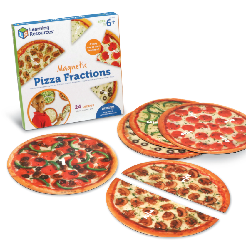 Magnetic Pizza Fractions