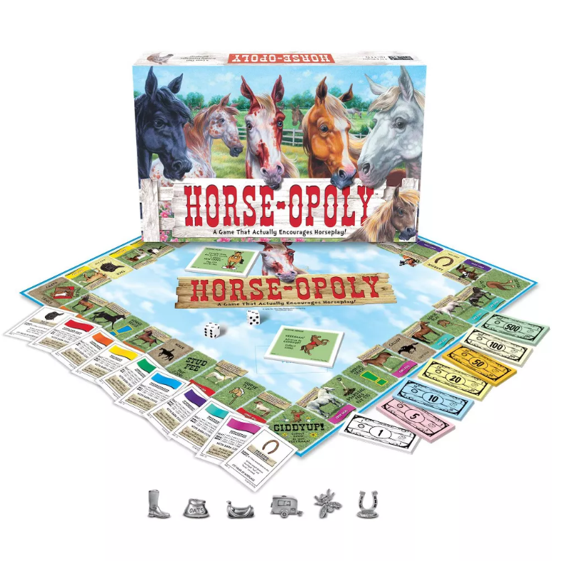Horse-Opoly Board Game