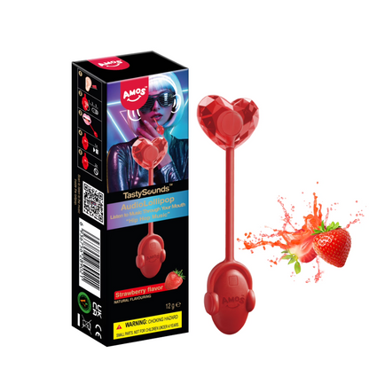 TastySounds Music Lollipop - Strawberry