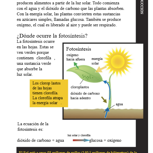 Food From The Sun Reader Grade 4-8