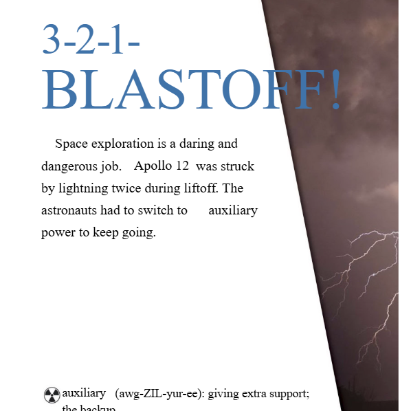 Space Explorers Reader (Grades 4–8)