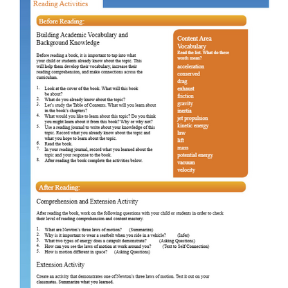 Science in Motion Reader (Grades 4–8)