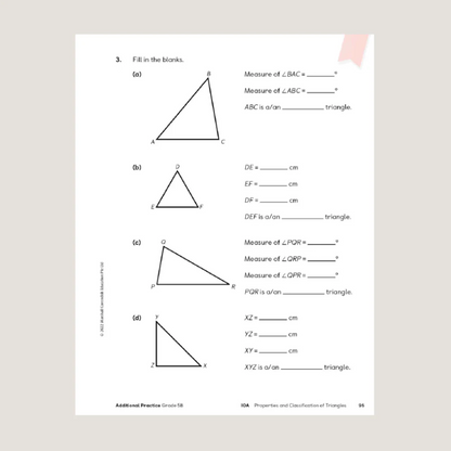 Primary Mathematics Additional Practice 5B (2022 Edition) Workbook