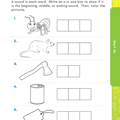 180 Days: Phonics for Kindergarten