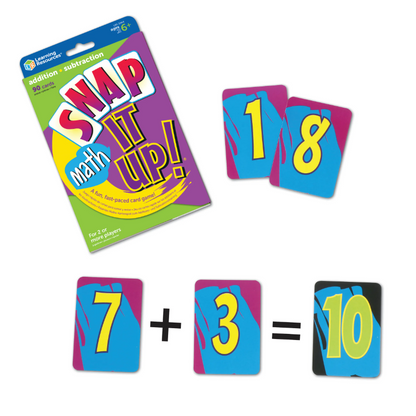 Snap It Up! Addition & Subtraction Card Game