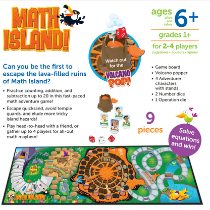 Math Island! Addition & Subtraction Game