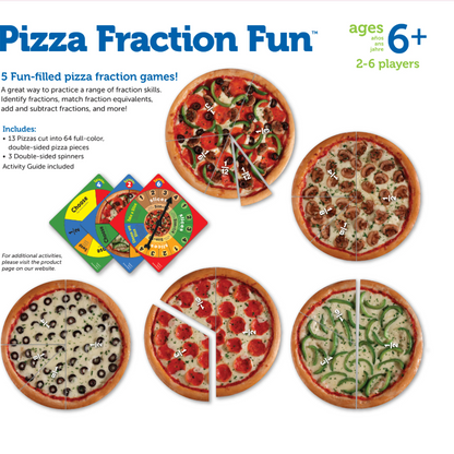 Pizza Fraction Fun Game