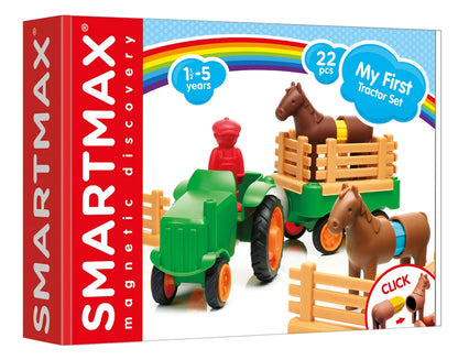 SmartMax My First Farm Tractor STEM Magnetic Discovery Play