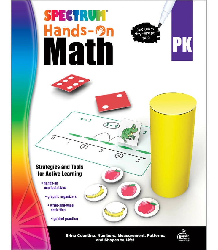 Spectrum: Hands-On Math Pre-K