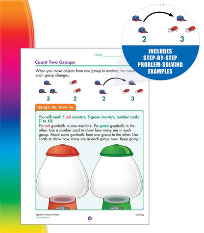 Spectrum: Hands-On Math Pre-K