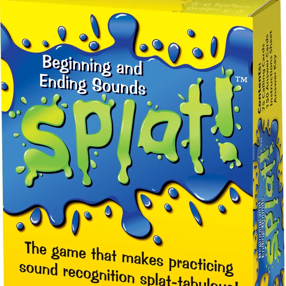 Splat Beginning and Ending Sounds Game